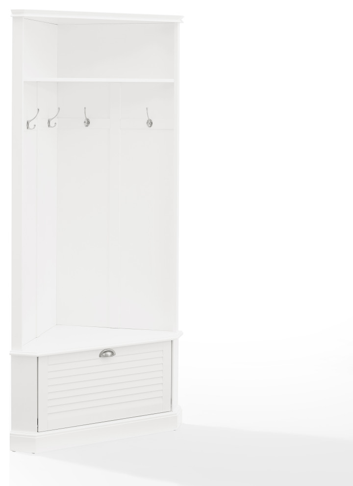 Ellison Corner Hall Tree Transitional Hall Trees by Pot Racks