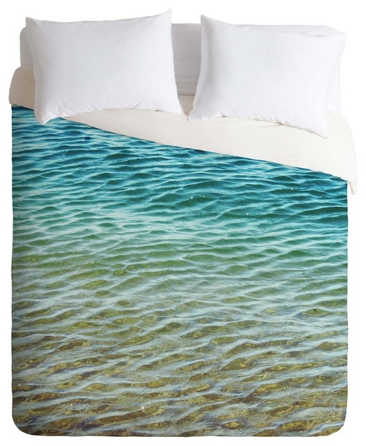 Deny Designs Shannon Clark Ombre Sea Duvet Cover Beach Style Deny Designs Shannon Clark Ombre Sea Duvet Cover Beach Style Covers And Sets By