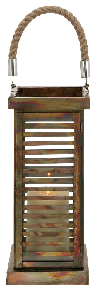 Lantern With Contemporary Twist To Simple Decor Style