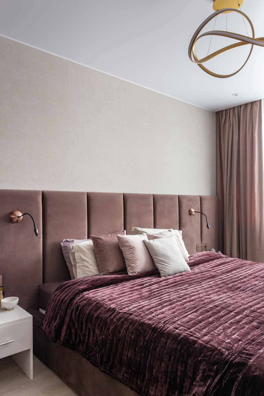 Квартира в теплых тонах