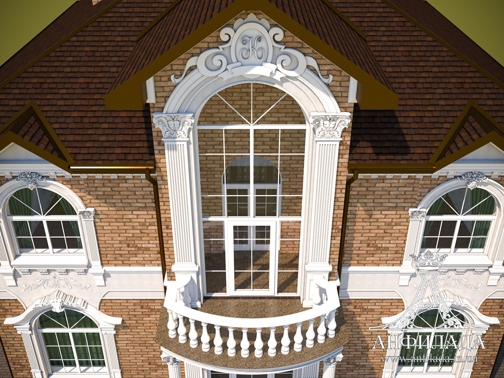 Дизайн-проект по облицовке фасадов жилого дома