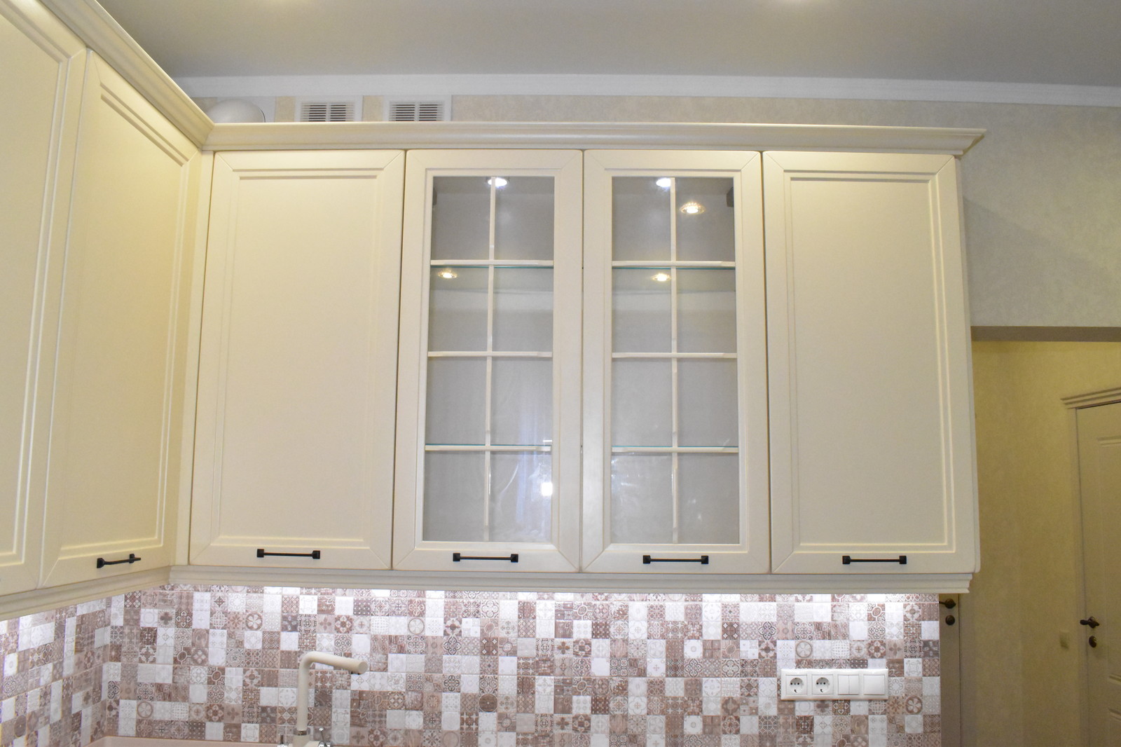 Кухня Сицилия из массива дуба