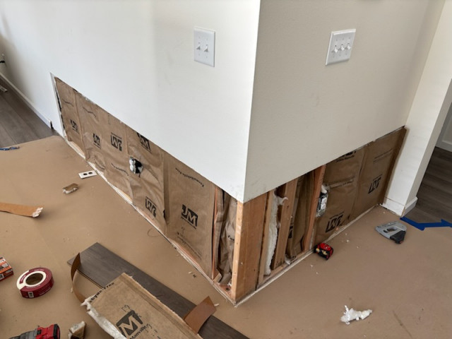 Flood cut patch back modern-living-room