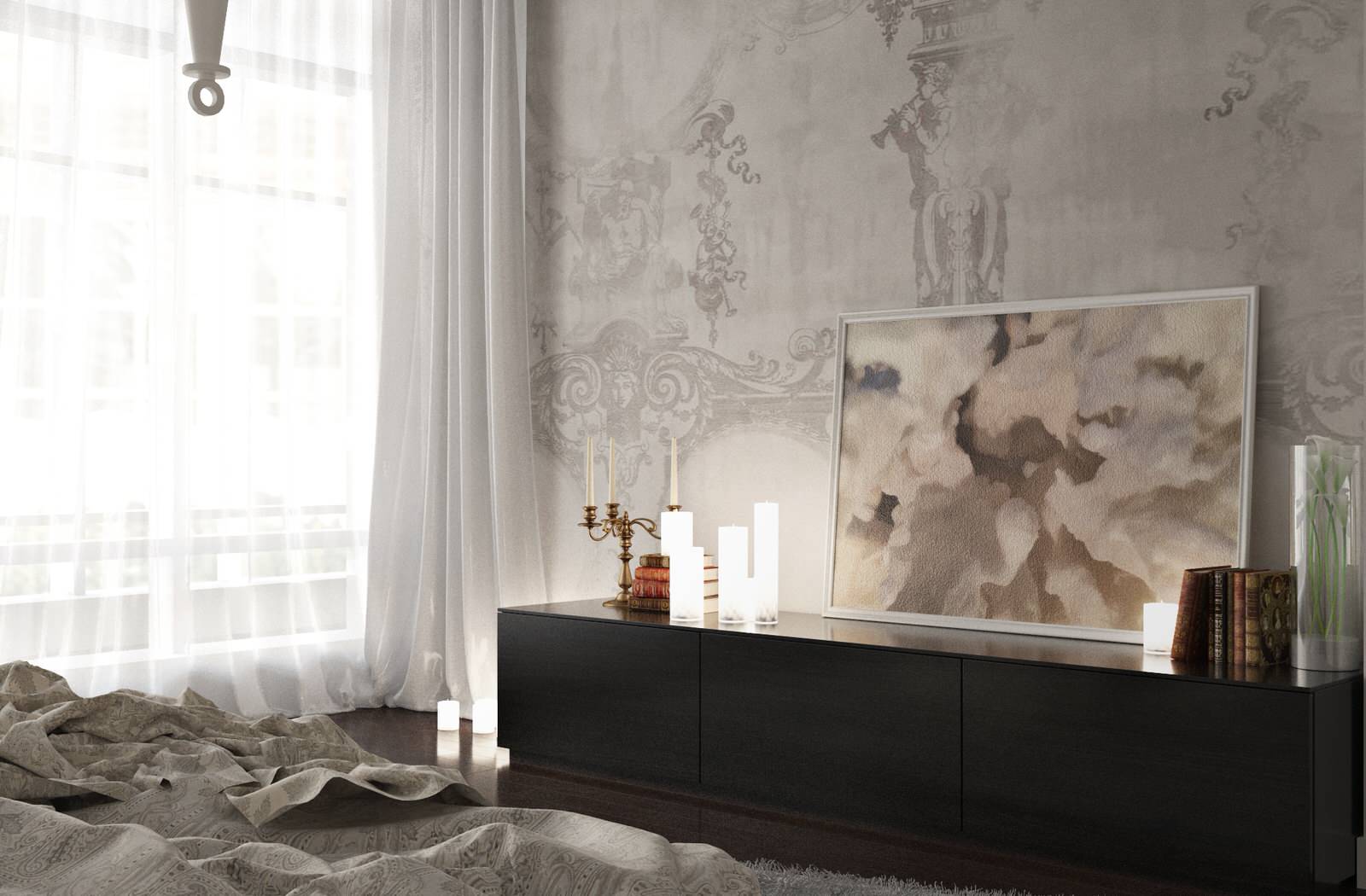 Дизайн интерьера квартиры в жилом комплексе “Esentai apartments”