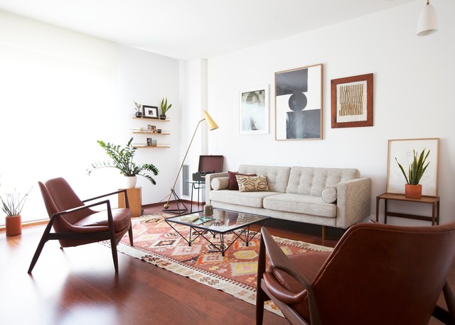 Pied-a-Terre midcentury-living-room