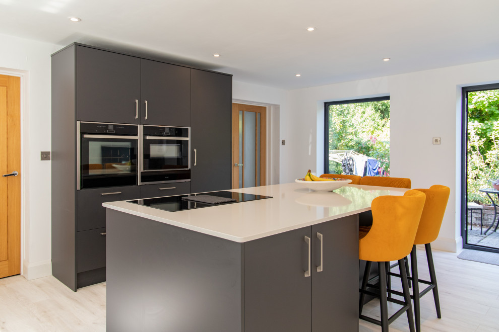 Inspiration for a contemporary kitchen in Cornwall.