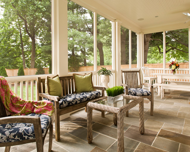 Screened in porch Traditional Porch DC Metro by 
