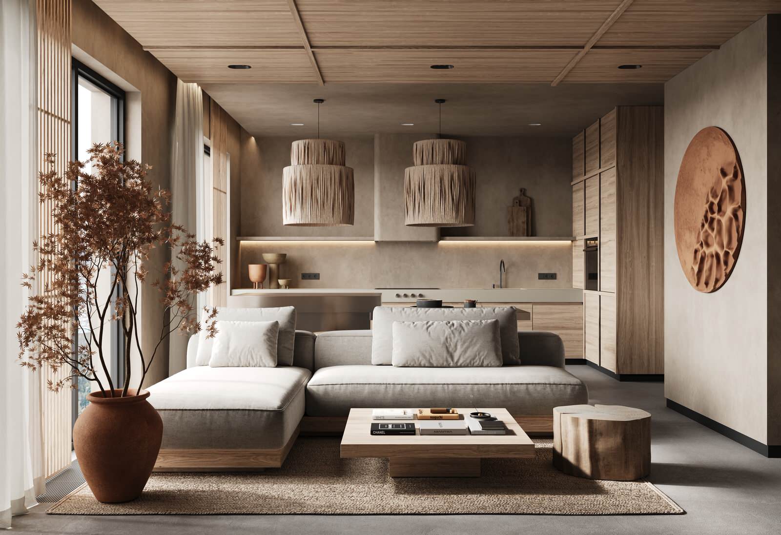 Кухня-гостина