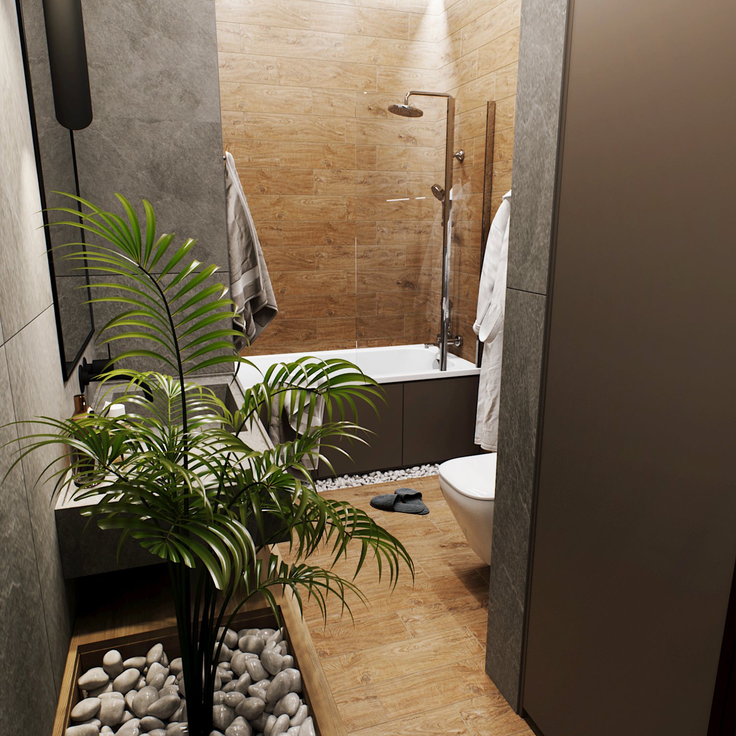 Проект квартиры 63,7кв.м. для молодой семьи