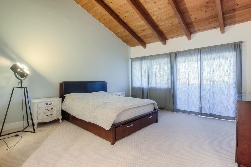 Transitional bedroom photo in Los Angeles