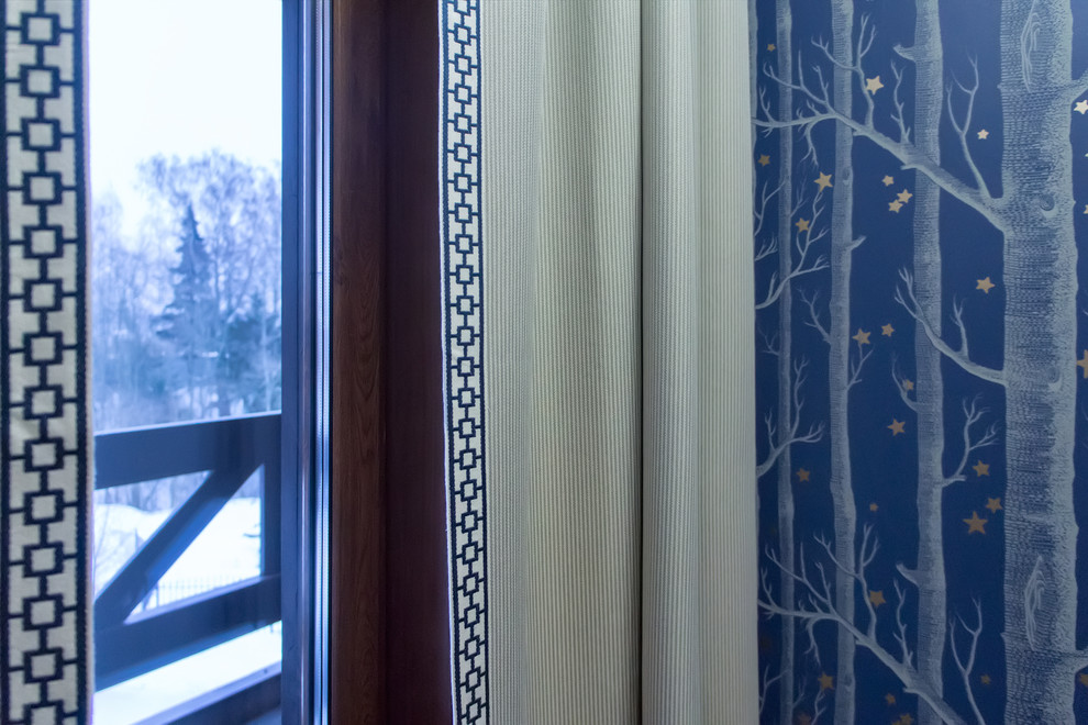 Бревенчатый дом в Подмосковье