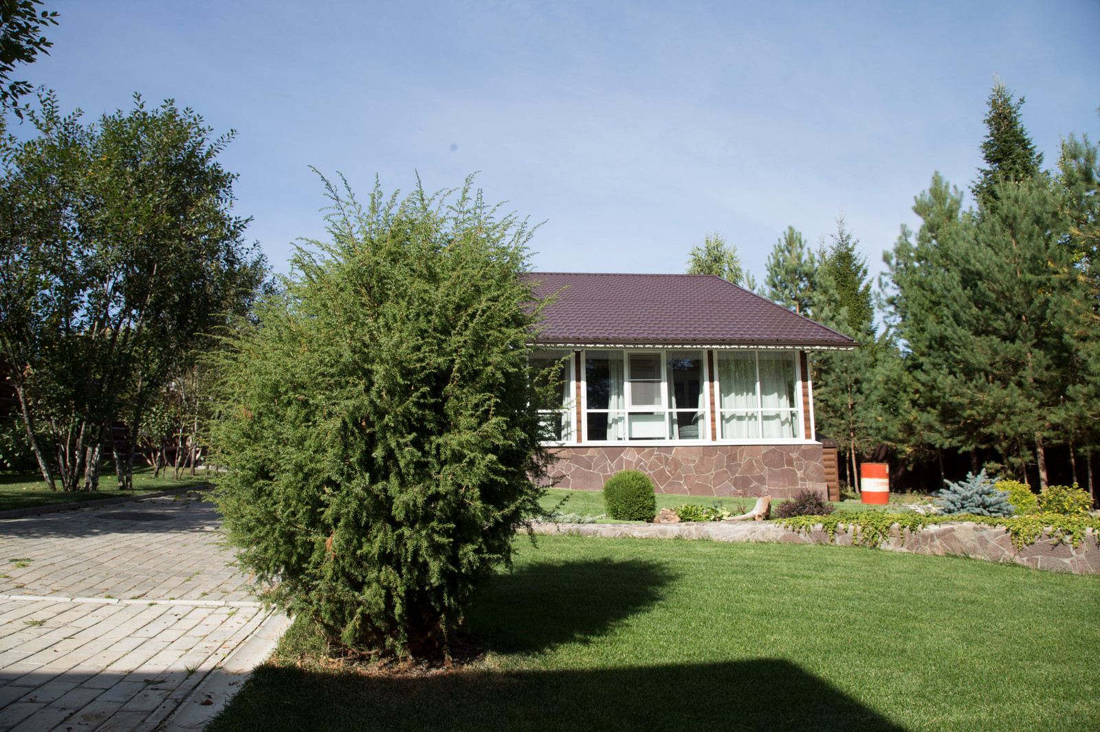 Ландшафтный дизайн участка на Каме