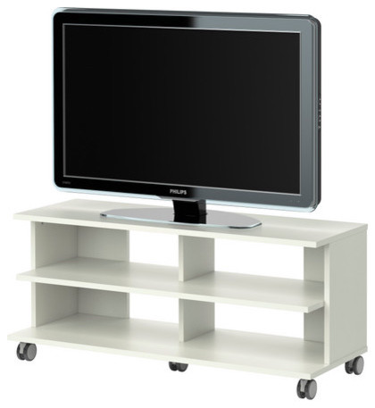 BENNO TV unit with casters