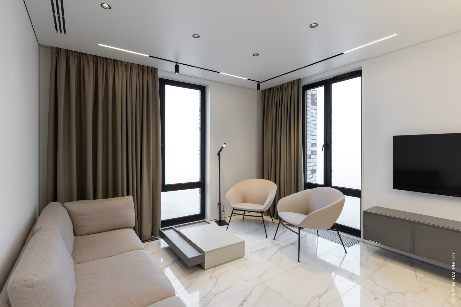 2-bedroom apartment. Hodinskaya 2. Moscow