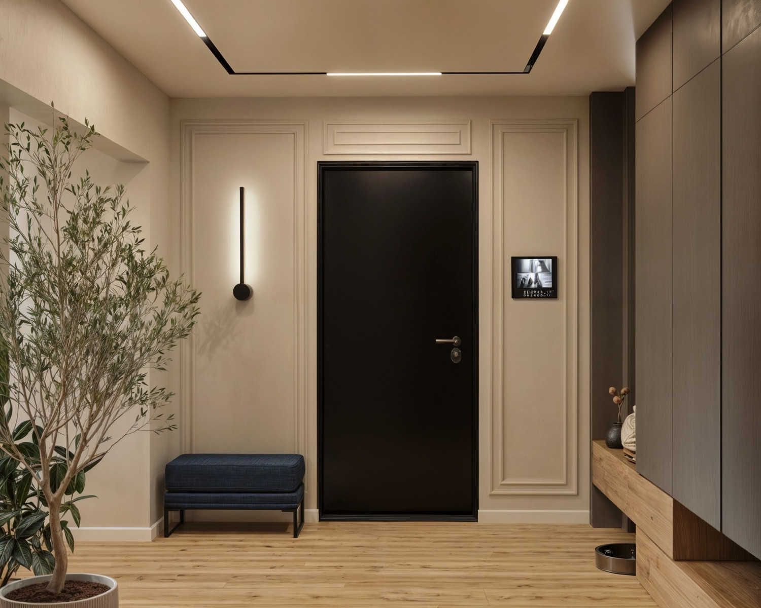 Дизайн-проект 3х комнатной квартиры в ЖК ОЗОН, площадью 98 м2