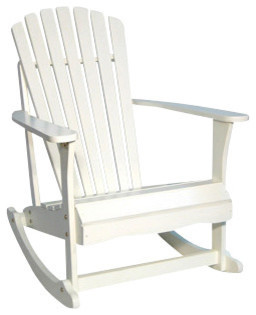 Adirondack Rocker - Traditional - Outdoor Rocking Chairs 