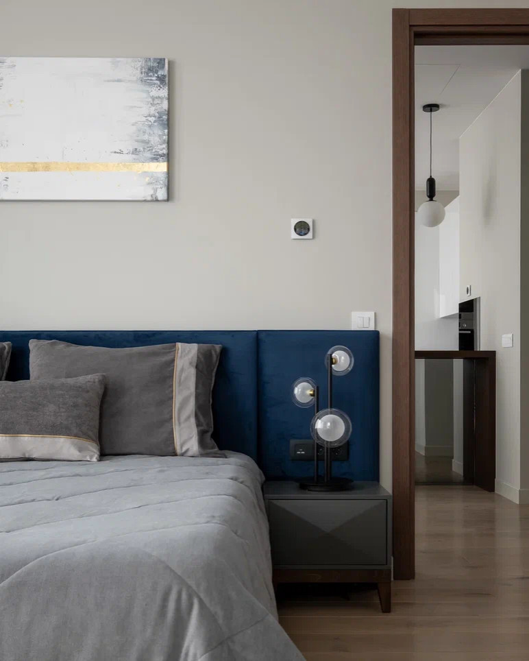 Дизайн интерьера апартаментов в Neva Towers, Москва-Сити (70 м2)