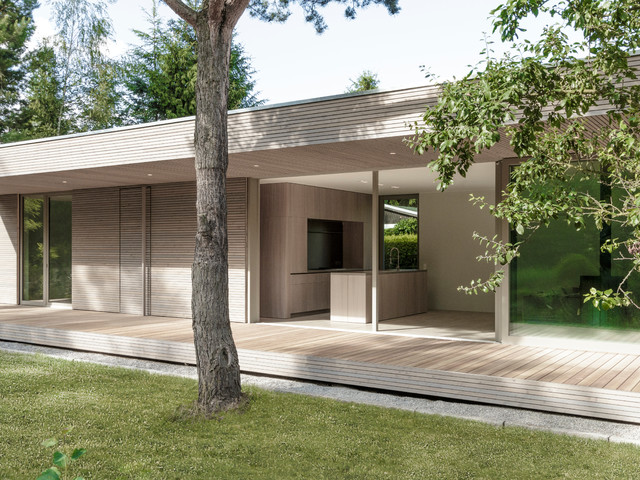 Haus Wandlitz moderno-fachada