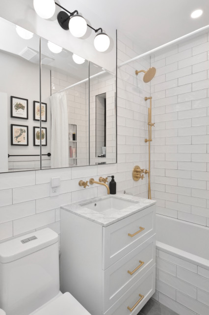 New This Week 5 Stylish Bathrooms Under 75 Square Feet