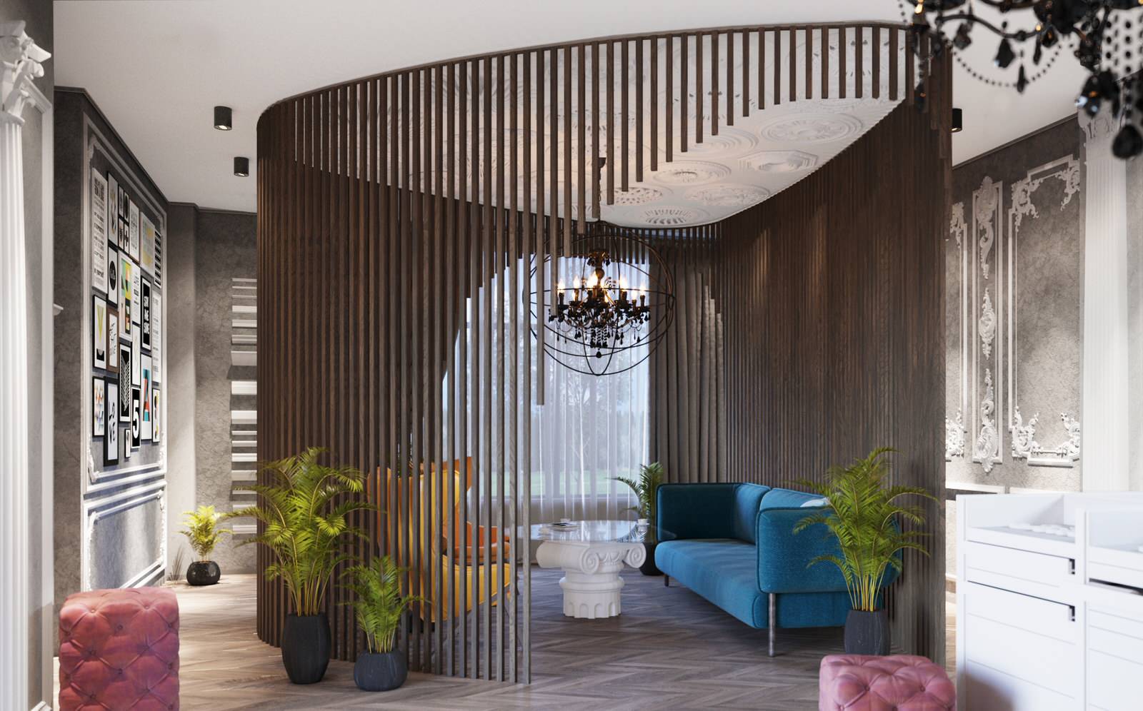 Дизайн шоурума отделочных материалов