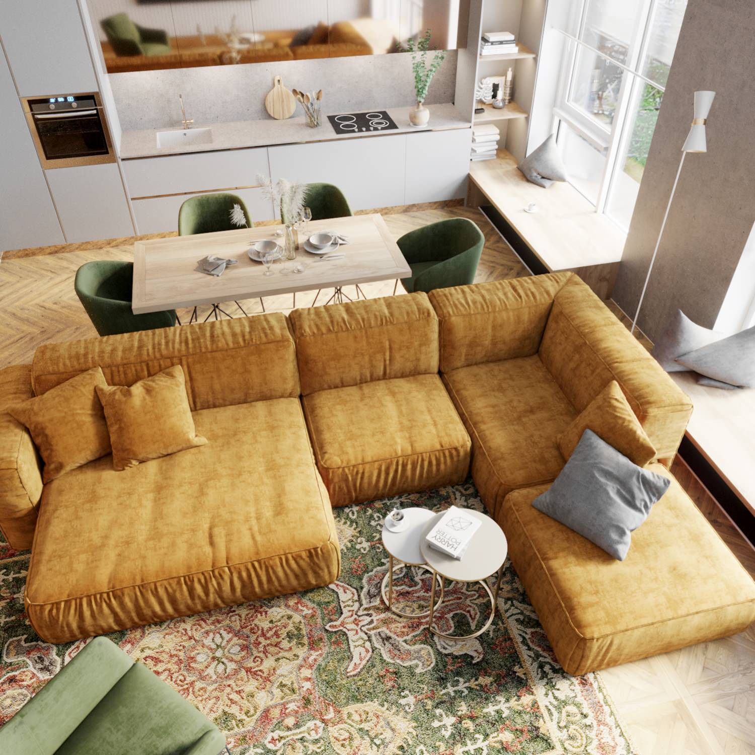 Контемпорари в ЖК Сердце столицы