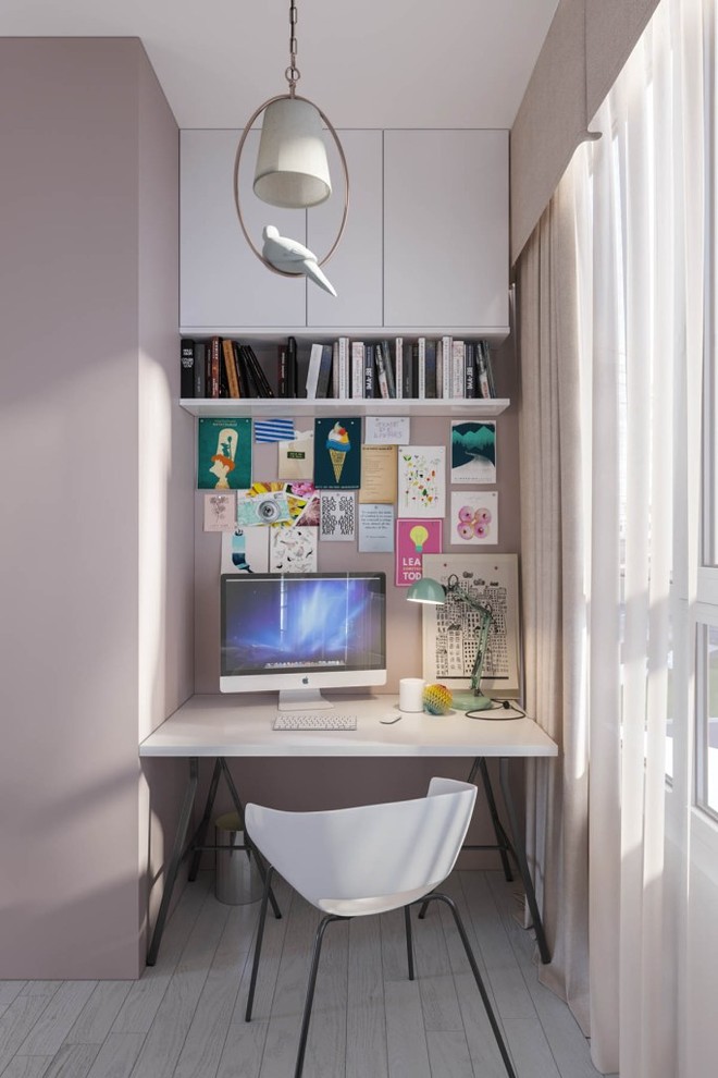 Детская со шведскими обоями