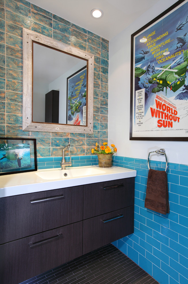 Historic Craftsman Bungalow - Eclectic - Bathroom - Los Angeles - by Sarah Barnard Design