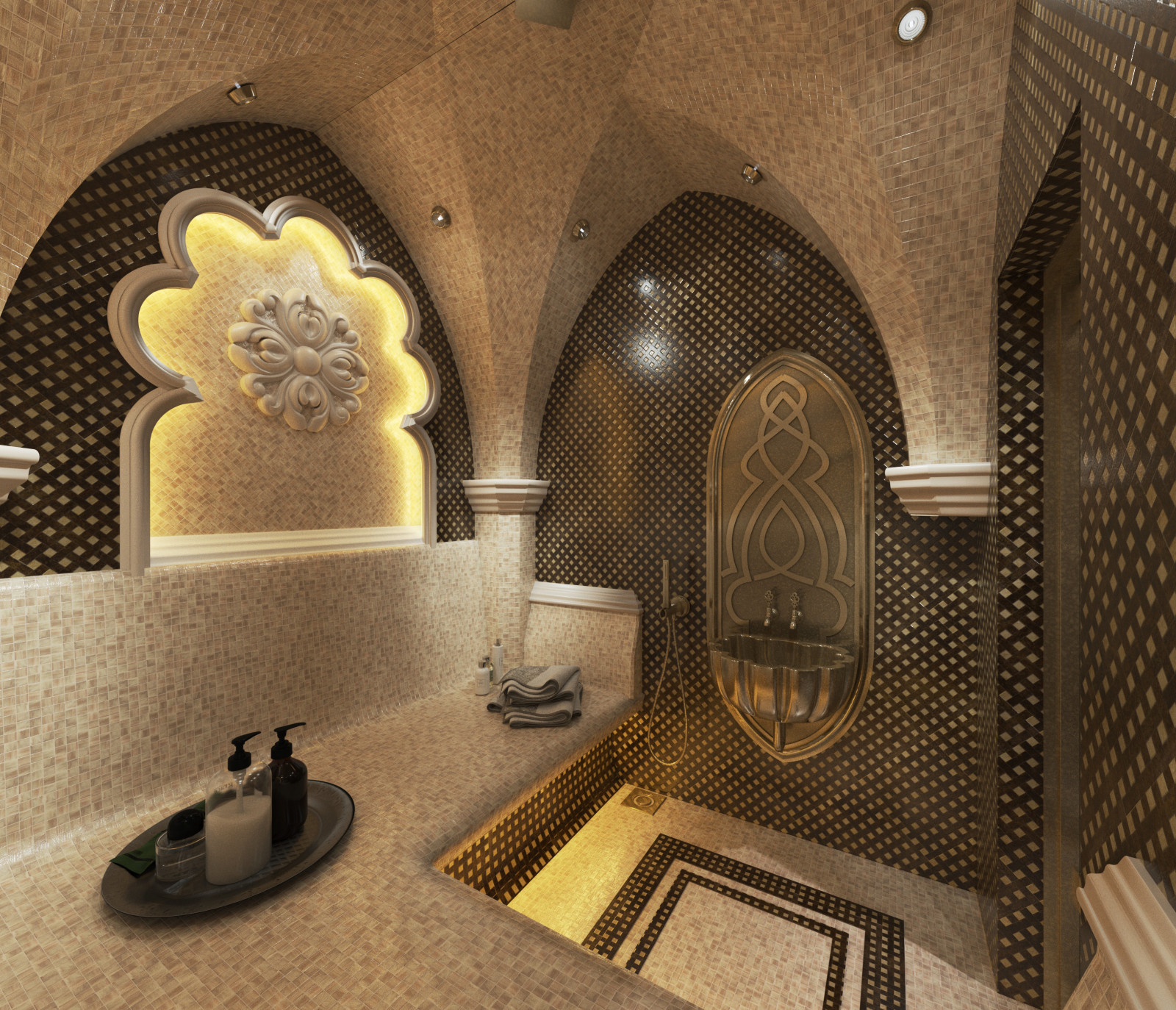 Интерьер частного жилого дома