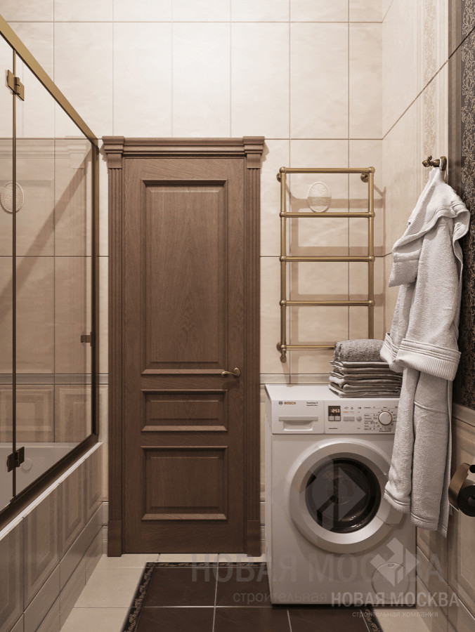 Дизай-проект однокомнатной квартиры 48 кв.м. в ЖК «Рассказово»