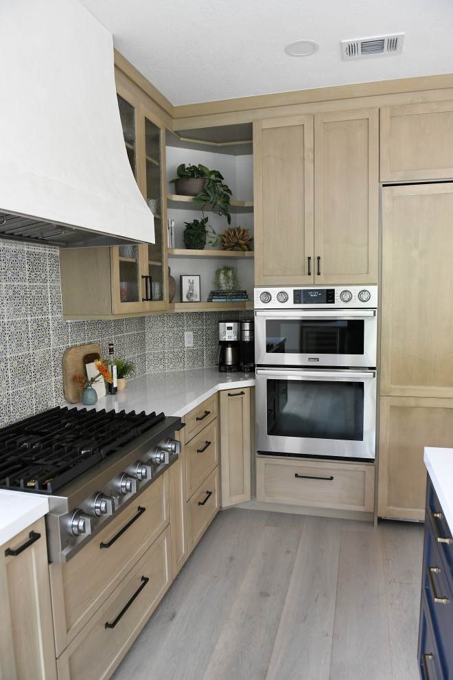 Inspiration for a mediterranean kitchen remodel in San Diego