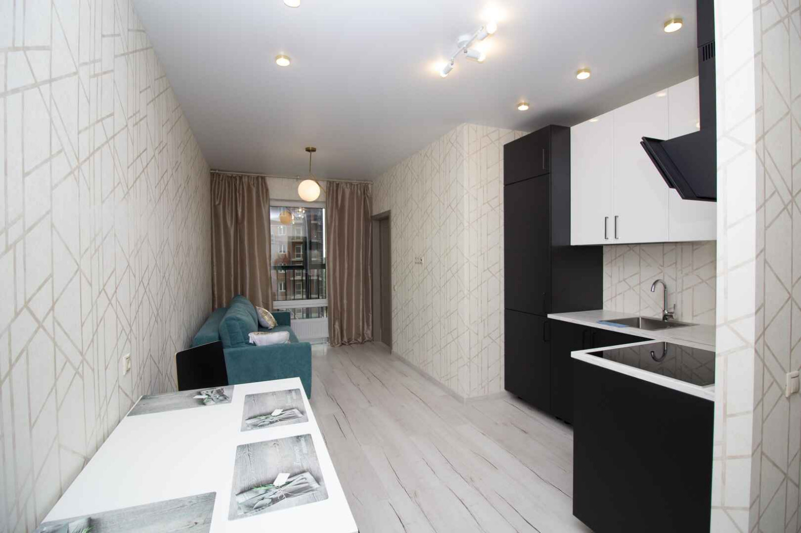 Маленькая квартира с недорогим ремонтом