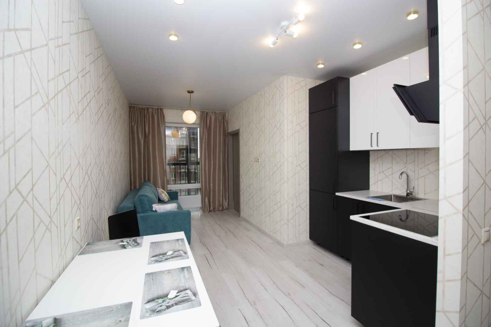 Маленькая квартира с недорогим ремонтом