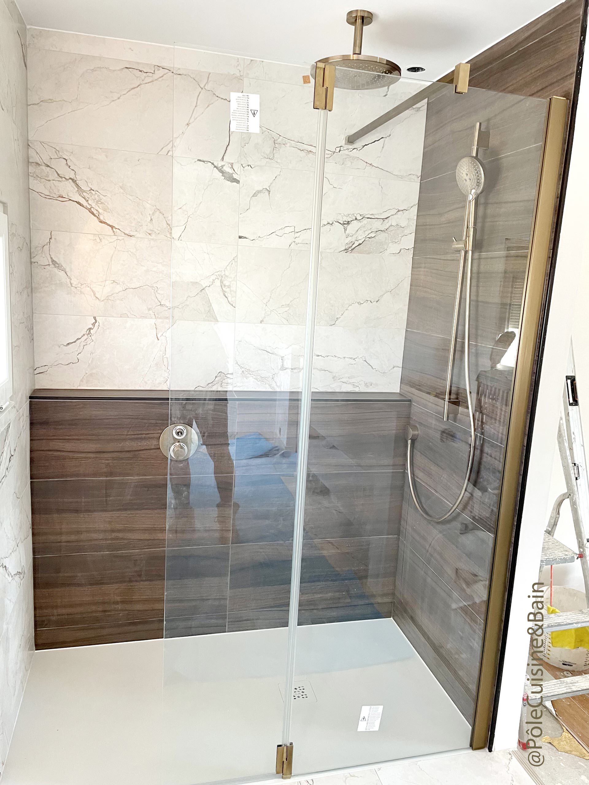 SALLE D'EAU: création dans une chambre parentale de 25m²