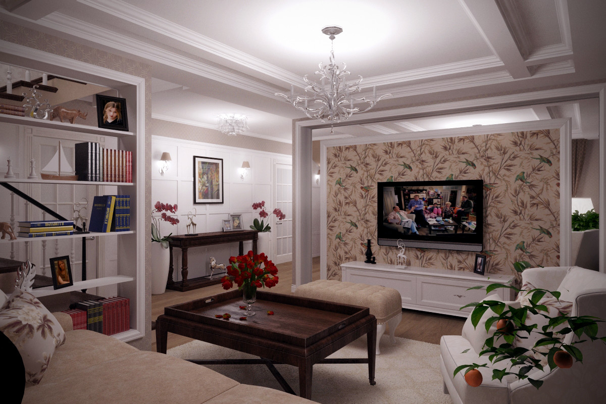 дизайн интерьера частного коттеджа в станице вешенская