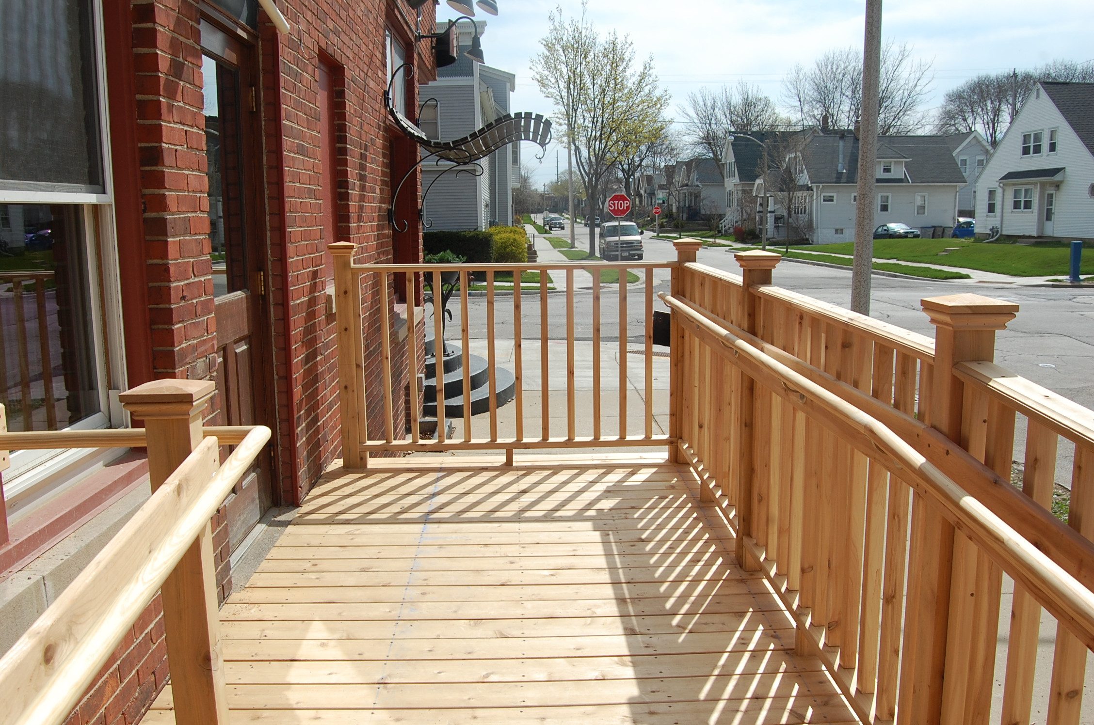 Commercial building Wheelchair ramp