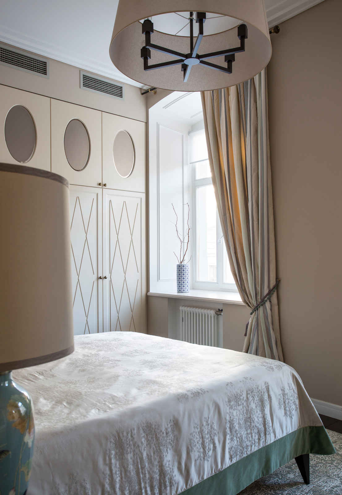 Современный интерьер в старинном доме, 145 кв.м.