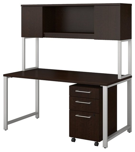 400 Series 60w Table Desk With Hutch And Mobile File Cabinet In