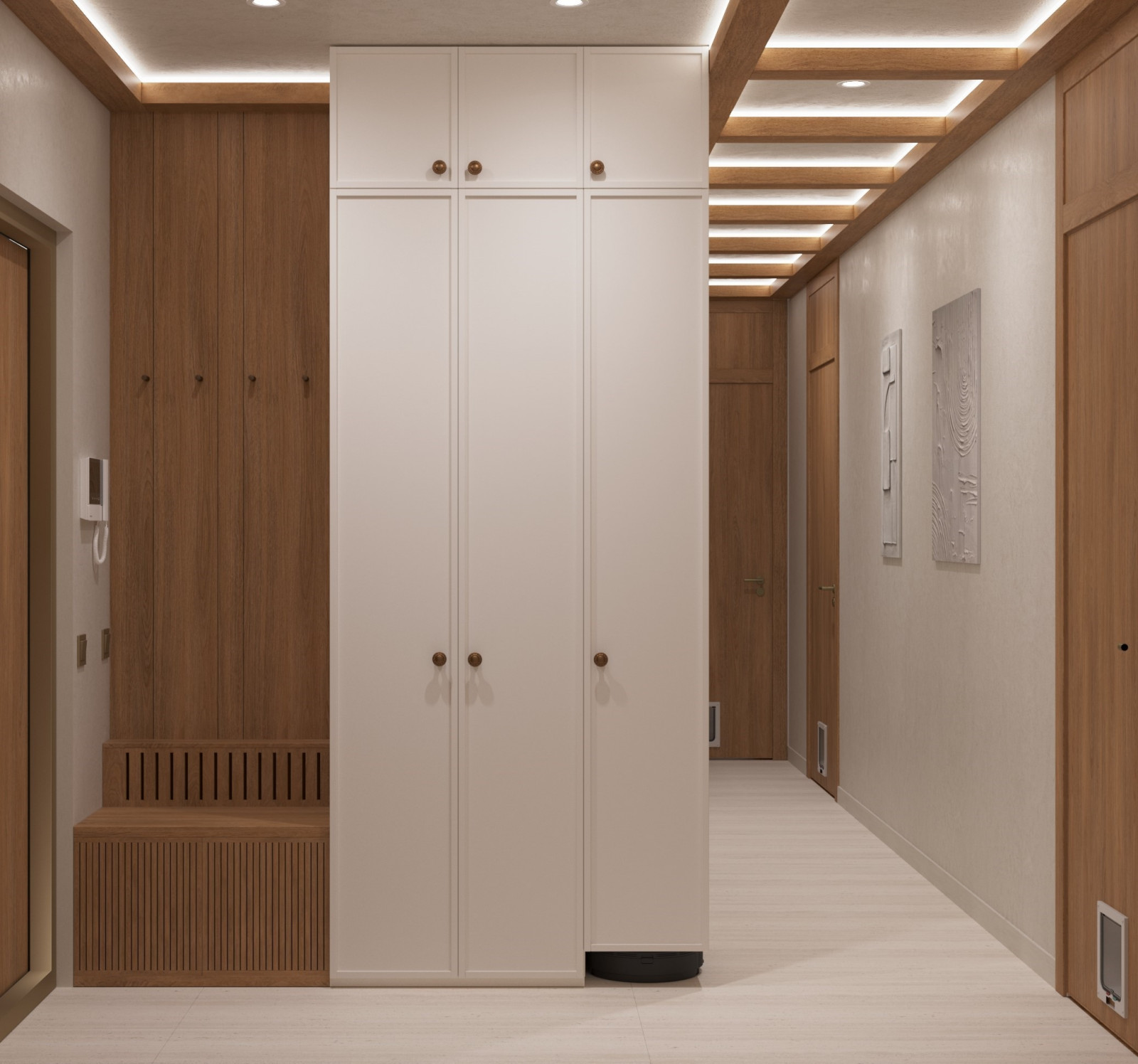 Проект квартиры в Москве, джапанди