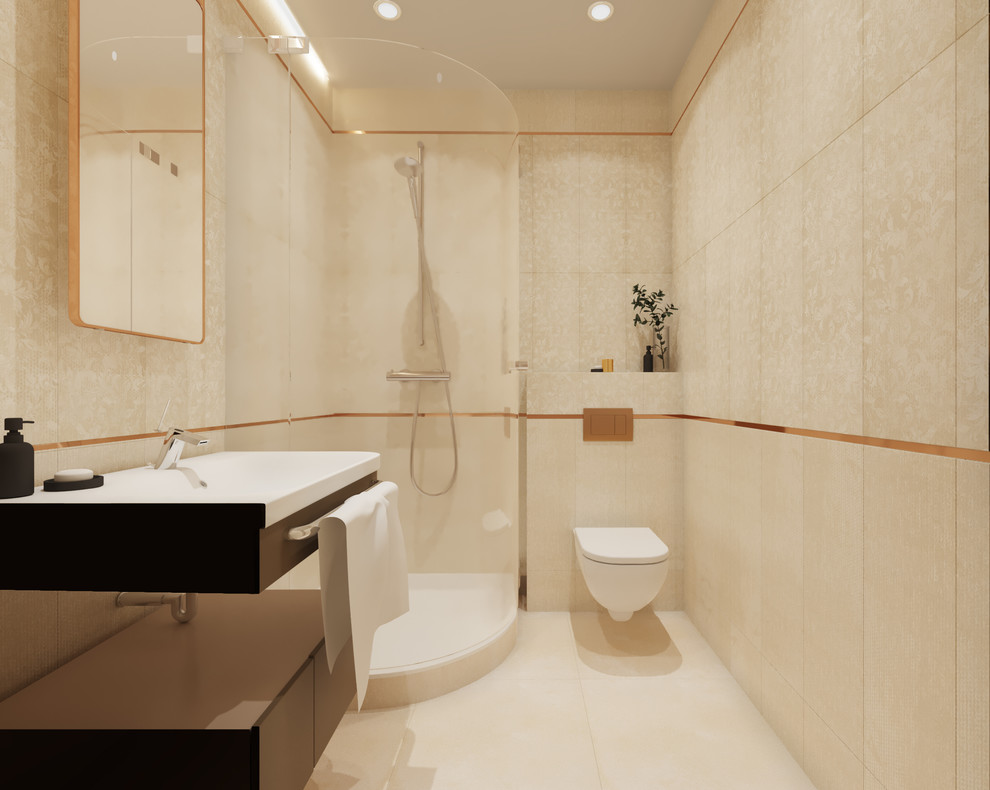 Элегантный интерьер в ЖК "Атриум"