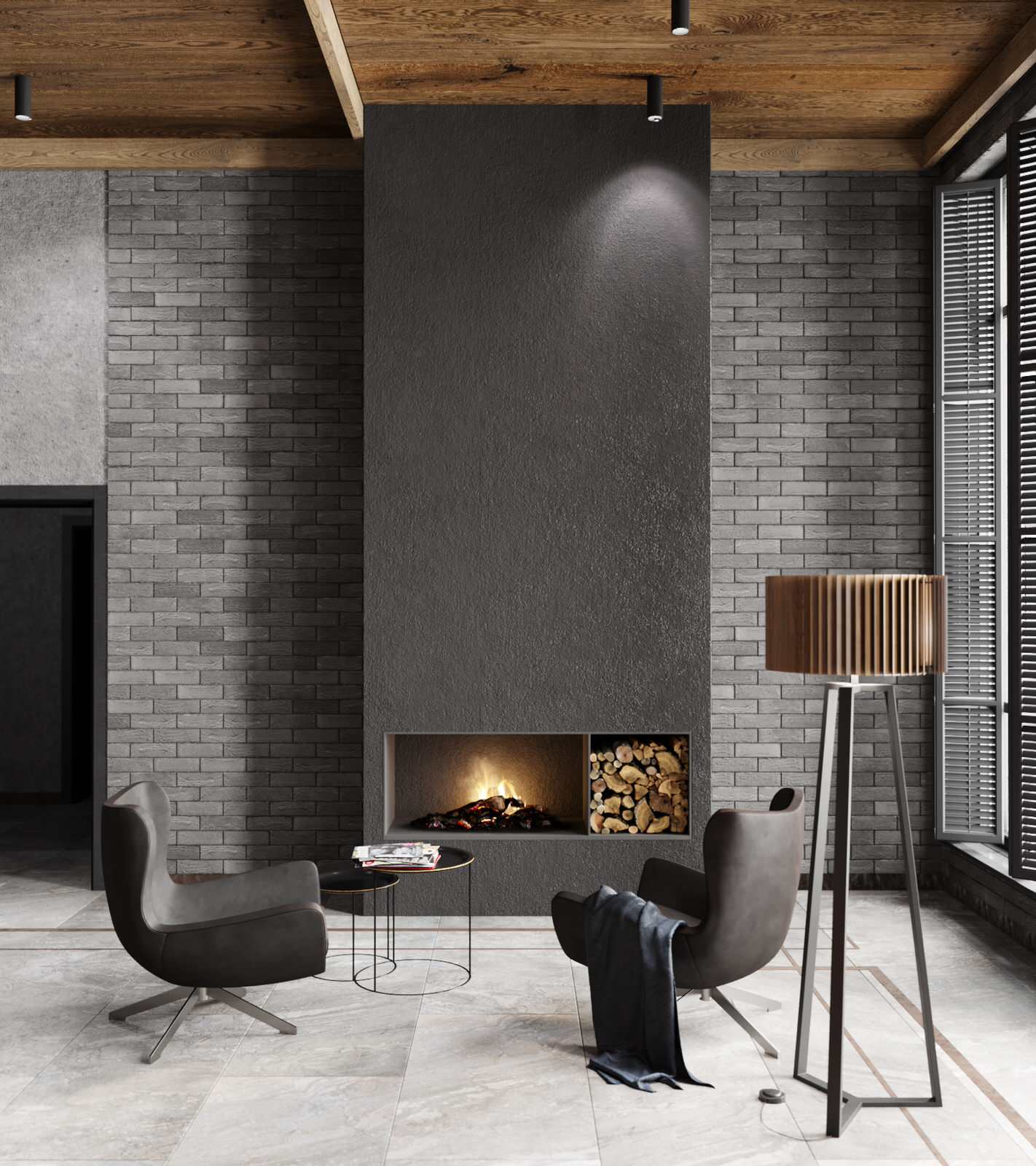 Интерьер гостевого загородного дома во Владимирской области