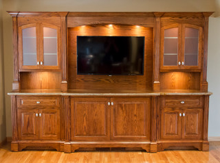 Newport China and Buffet Cabinet - Traditional - Living 
