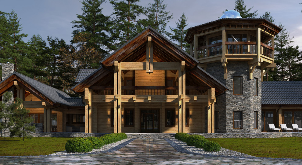 Современная усадьба в классическом стиле