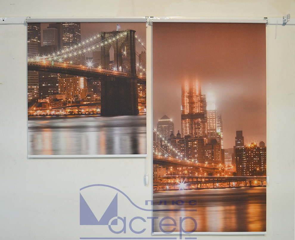 Рулонные шторы с фотопечатью