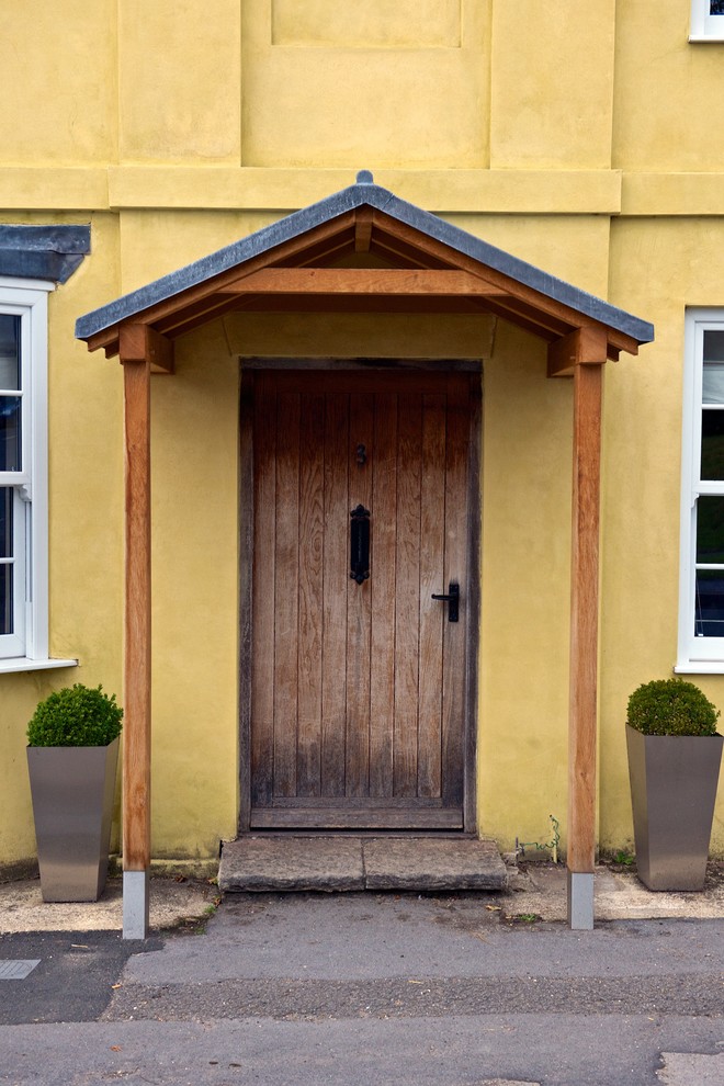 Oak framed porch