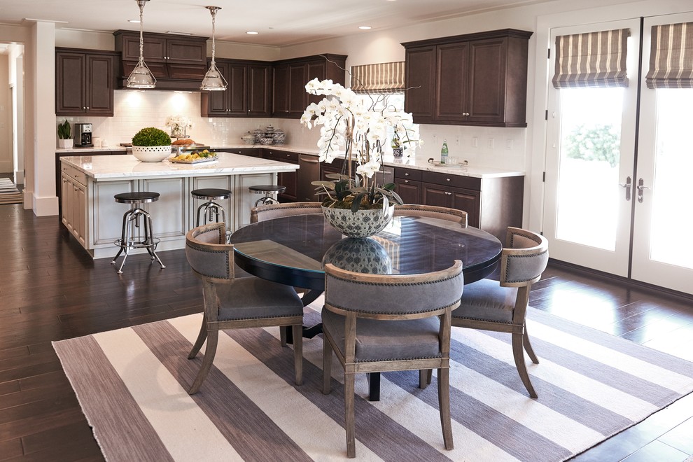 Inspiration for a transitional kitchen remodel in San Diego