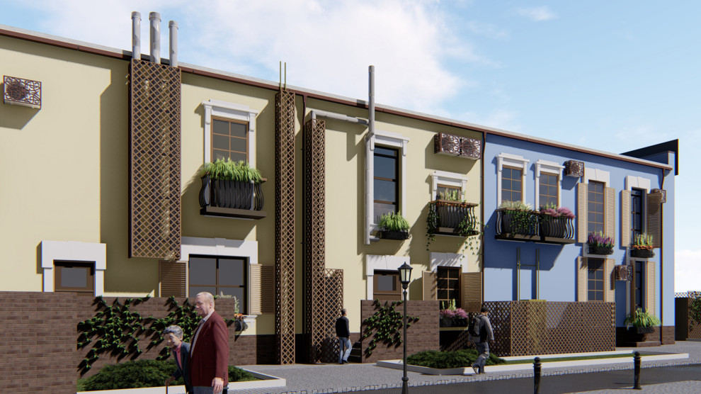 Архитектурный дизайн-проект "Французский Бульвар" в г. Волжский