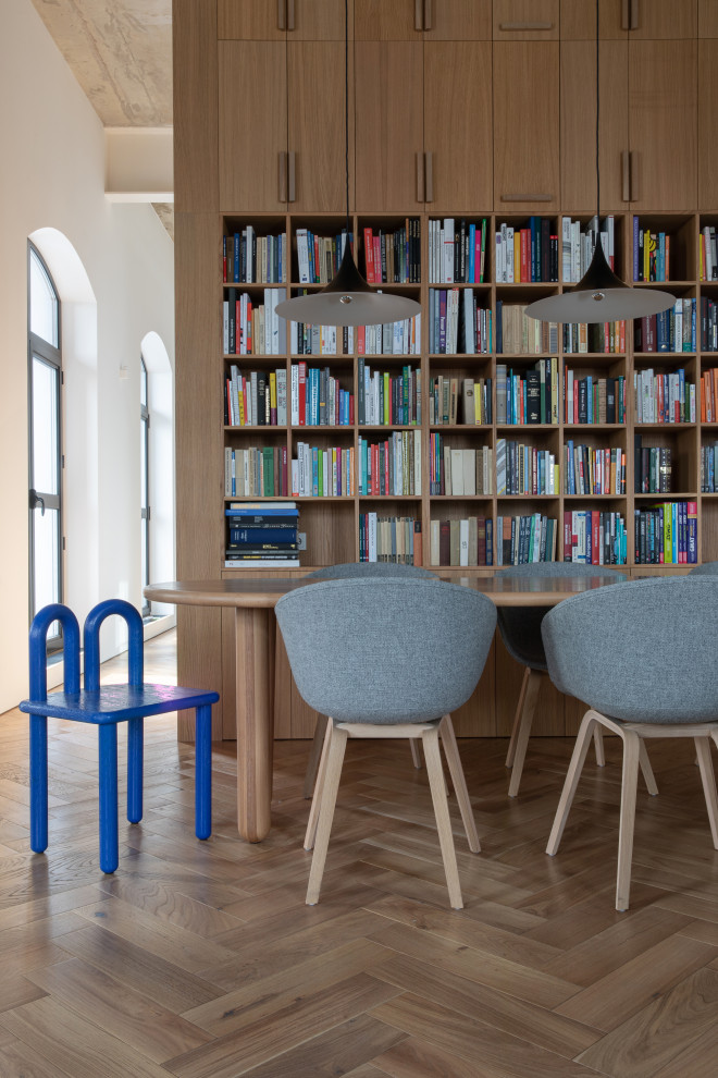 Минималистичная квартира в лофт-апартаментах в Москве