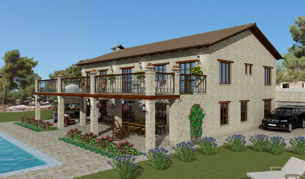 Проект загородного дома 225 кв.м