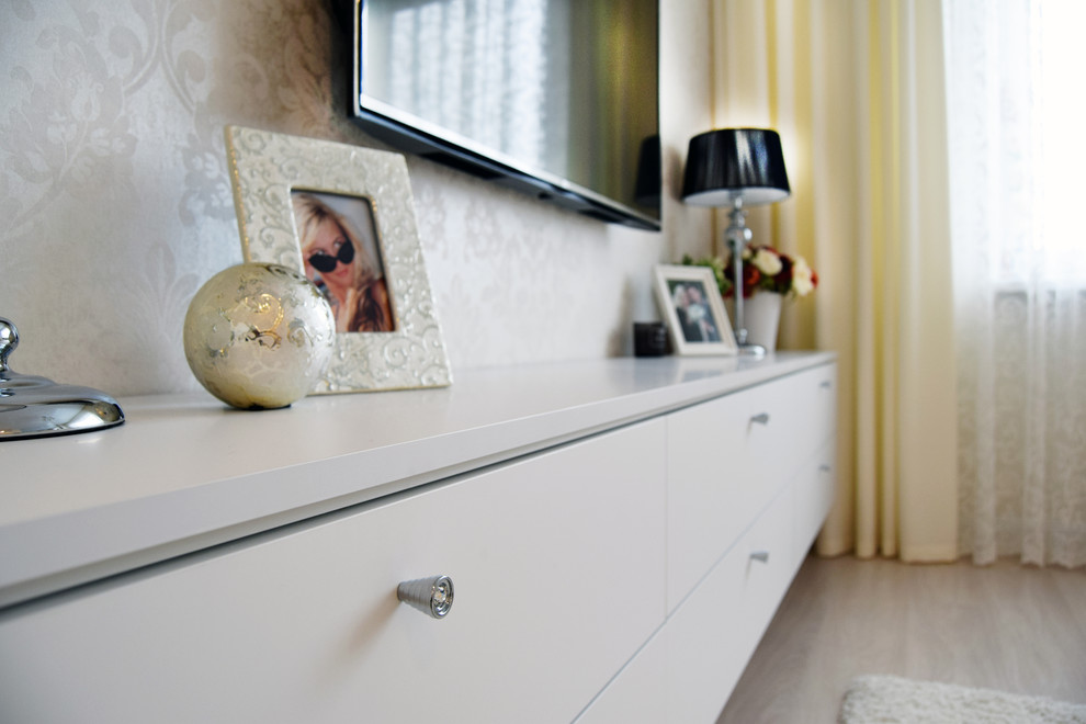 Интерьер с белыми акцентами