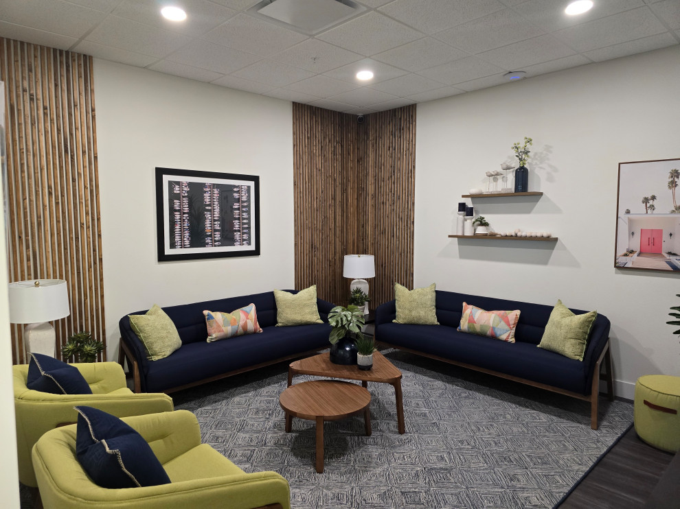 Custom Modern Office Waiting Room